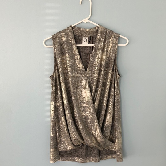 Anthropologie Tops - Anthropologie Luster Wrap Top